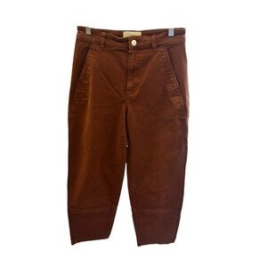 Everlane High Rise Straight Jean Red Brown Size‎ 4